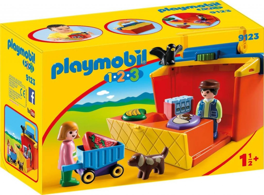 Playmobil Playmobil 9123 Prodejní stánek (1.2.3)