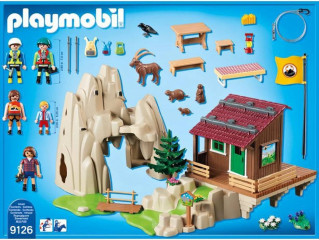 Playmobil 9126 Horolezecká stěna s horskou chatou č.3