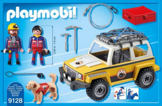 Playmobil 9128 Zásahové vozidlo horských záchranářů se psem č.3