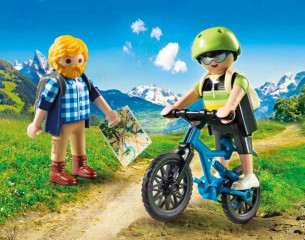 Playmobil 9129 Sportovec na horském kole č.2