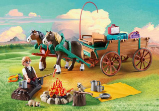 Playmobil 9477 Tatínek Jim a koňský povoz č.2