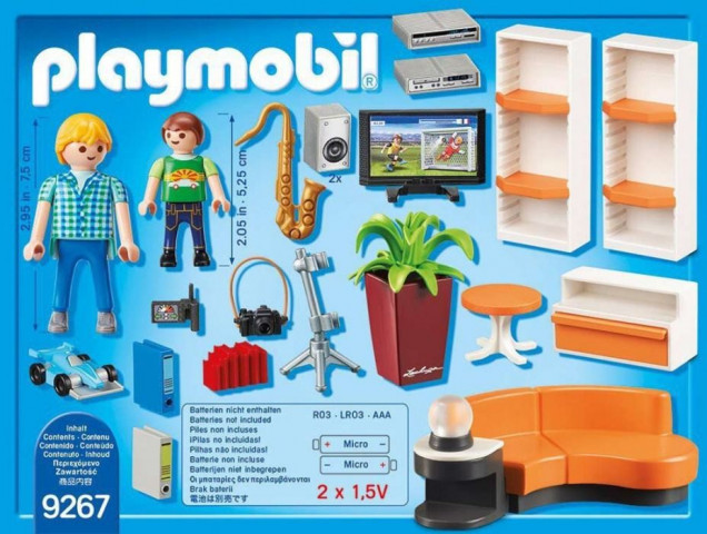 Playmobil 9267 Obývací pokoj č.4