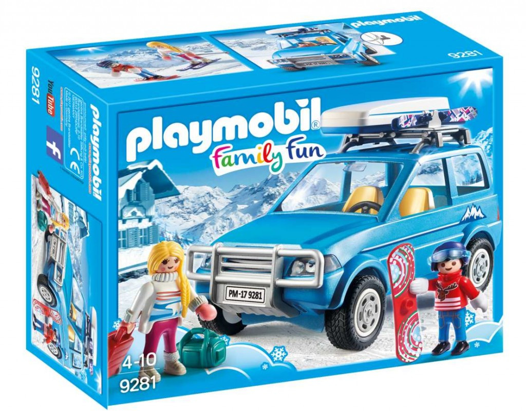 Playmobil Playmobil 9281 SUV Auto se střešním boxem