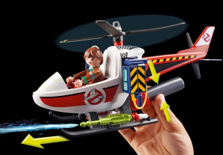 Playmobil 9385 The Real Ghostbusters Venkman s helikoptérou č.2
