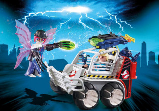 Playmobil 9386 The Real Ghostbusters Spengler ve vozidle s klecí č.2