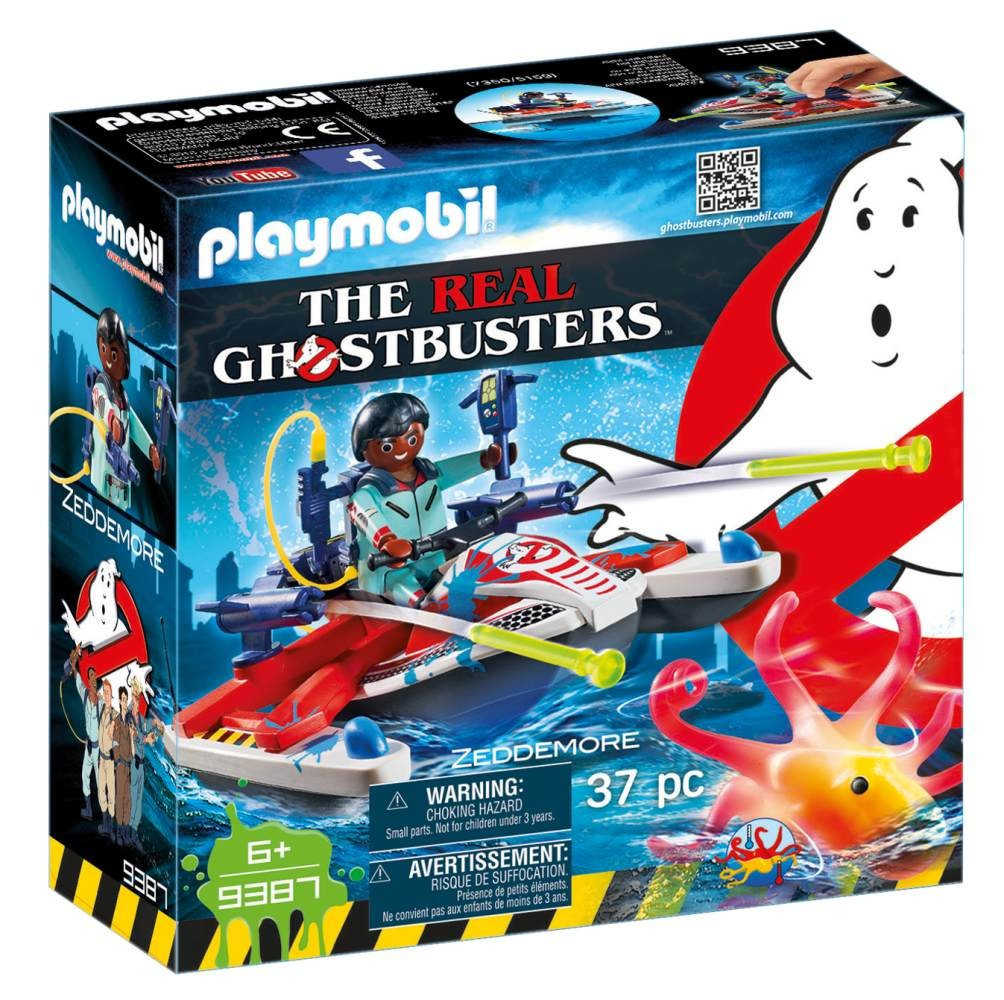 Levně Playmobil Playmobil 9387 The Real Ghostbusters Zeddemore na vodním skútru