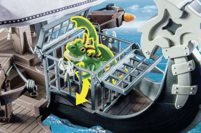 Playmobil 9244 Dragova loď č.3
