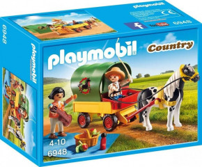 Playmobil 6948 Výlet s poníkem a vozem č.1