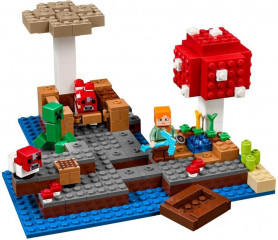 LEGO Minecraft 21129 Ostrov hub č.3