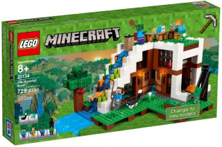 LEGO Minecraft 21134 Základna ve vodopádu