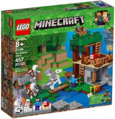 LEGO Minecraft 21146 Útok kostlivců č.1