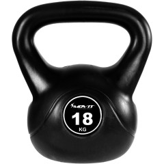 Kettlebell činka MOVIT 18 kg | černá č.1