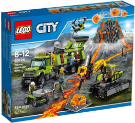 LEGO City 60124 Sopečná základna průzkumníků č.1