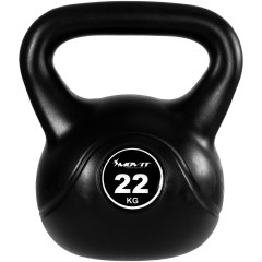 Kettlebell činka MOVIT 22 kg | černá č.1