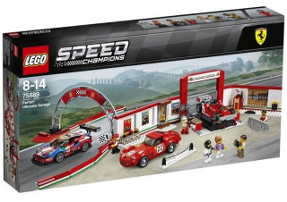 LEGO Speed Champions 75889 Úžasná garáž Ferrari č.1