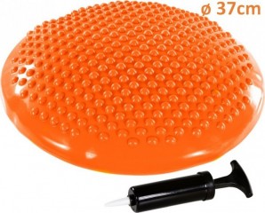 Balanční polštář na sezení MOVIT 37 cm, oranžový