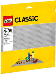 LEGO Classic 10701 Velká podložka na stavění šedá č.1
