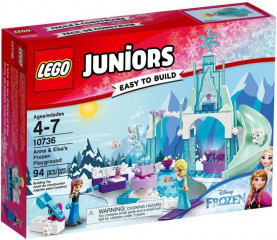 LEGO Juniors 10736 Ledové hřiště pro Annu a Elsu č.1