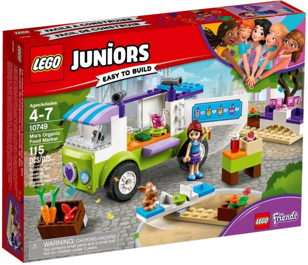 Lego LEGO Juniors 10749 Mia a trh s biopotravinami