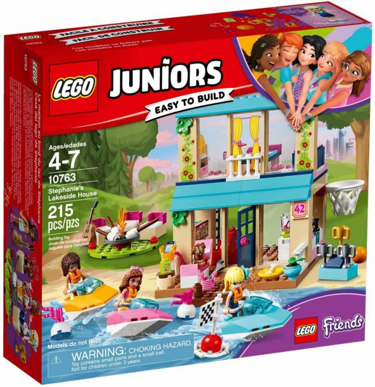 Lego LEGO Juniors 10763 Stephanie a její dům u jezera