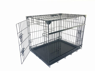 Přepravní box pro psy do auta 61 x 46 x 53 cm | černý č.1