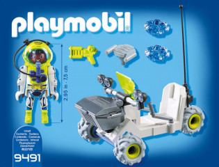 Playmobil 9491 Vesmírná tříkolka na Marsu č.3