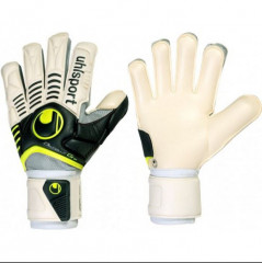 Brankářské rukavice Uhlsport Ergonomic Absolutgrip 100037901 | yellow-black-white | velikost 8,5 č.1