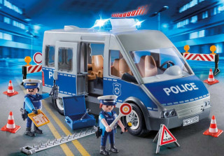 Playmobil 9236 Policejní anton se zátarasy č.2