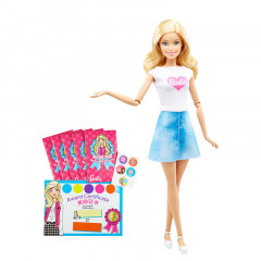 Mattel Barbie Panenka s doplňky | růžová