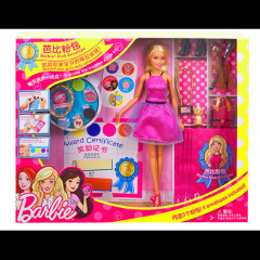 Mattel Barbie Panenka s doplňky | růžová č.2