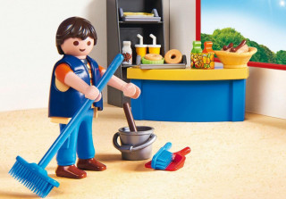 Playmobil 9457 Školník a stánek s občerstvením č.3