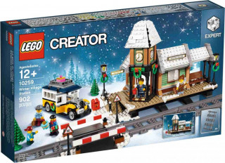 LEGO Creator 10259 Nádraží v zasněžené vesnici č.1