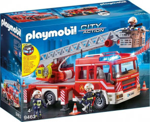 Playmobil 9463 Požární auto s výsuvných žebříkem č.1