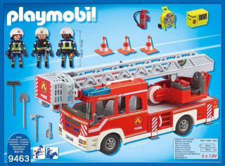 Playmobil 9463 Požární auto s výsuvných žebříkem č.3