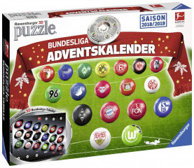 Adventní kalendář Bundesliga 3D Ravensburger 2018/2019 č.1