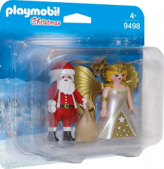 Playmobil 9498 Anděl a Santa Claus č.1
