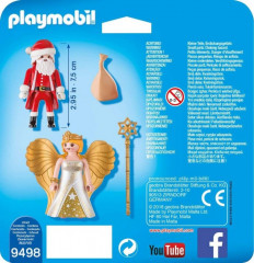 Playmobil 9498 Anděl a Santa Claus č.2