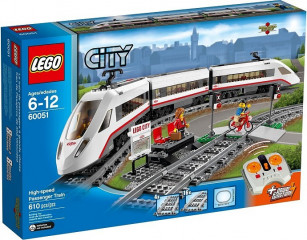 LEGO CITY 60051 Vysokorychlostní osobní vlak č.1