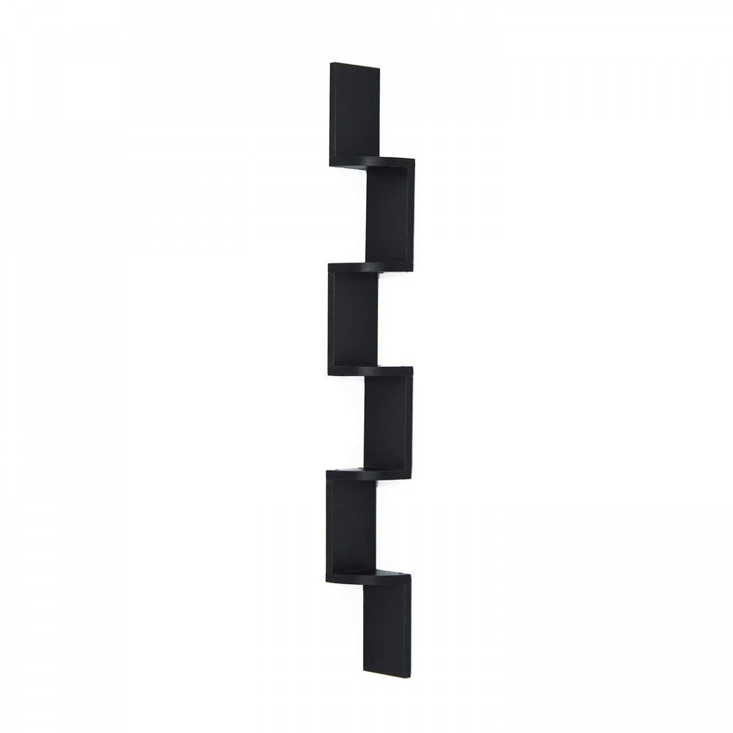 Goleto Nástěnná police 120 x 12 x 12 cm | černá
