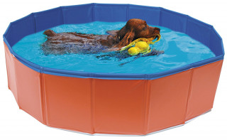 Croci Skládací bazén pro psa 120 x 30 cm | červený č.1