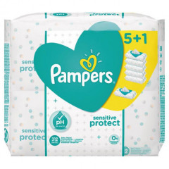 Vlhčené ubrousky Pampers Sensitive Protect č.1
