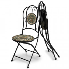 Skládací mozaikové židle Malaga | set 2 ks č.2