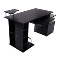 Počítačový stůl 152 x 60 x 88 cm | černý č.3