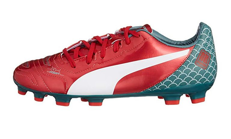 Puma Kopačky lisovky Puma evoPOWER 4 10343201 | Red-White-Sea | velikost 42 (US 9 / UK 8)