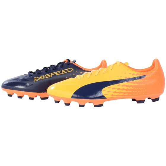 Puma Kopačky lisovky Puma evoSPEED 17.4 HG 10401903 |Yellow-Puma black-Green| velikost 42 (US 9 / UK 8)