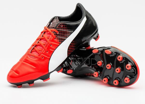 Puma Kopačky lisovky Puma evoPOWER 1.3 AG 10358203 |červená-bílá-černá| velikost 46 (US 12 / UK 11)