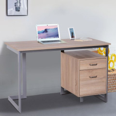 Kancelářský stůl se dvěma zásuvkami 120 x 58 x 76 cm | dub č.3