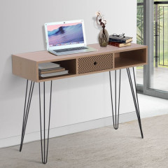 RETRO kancelářský stolek 100 x 34,5 x 74,5 cm | přírodní č.3