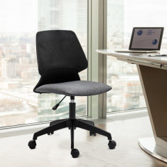 Designová kancelářská židle Luna | černo - šedá č.2