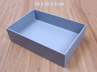 Designový box šedý 7001 č.1
